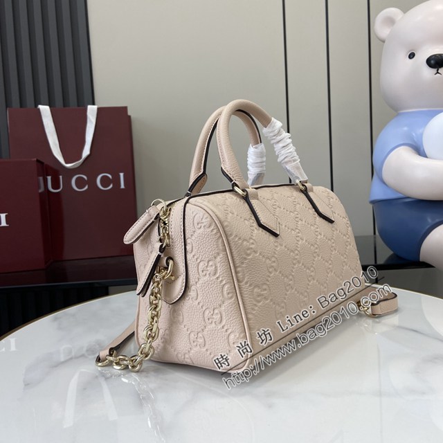 Gucci專櫃古馳最新款Emblem系列小號手提包肩背女包 jh2844型號：815255